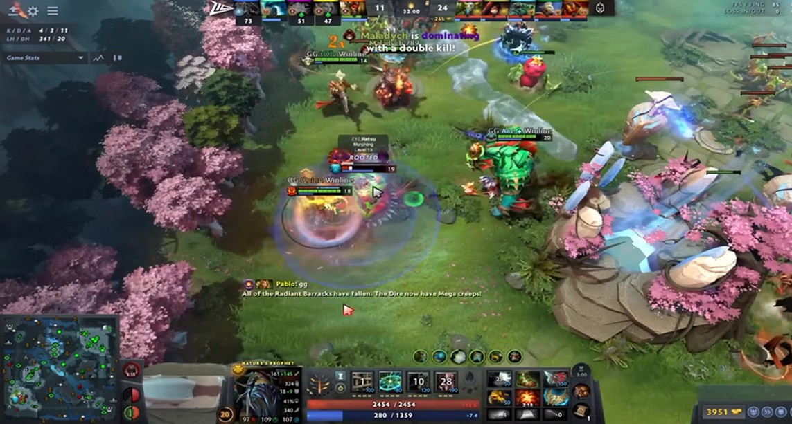 Nature's Prophet Gameplay (Image credit: Dota 2)