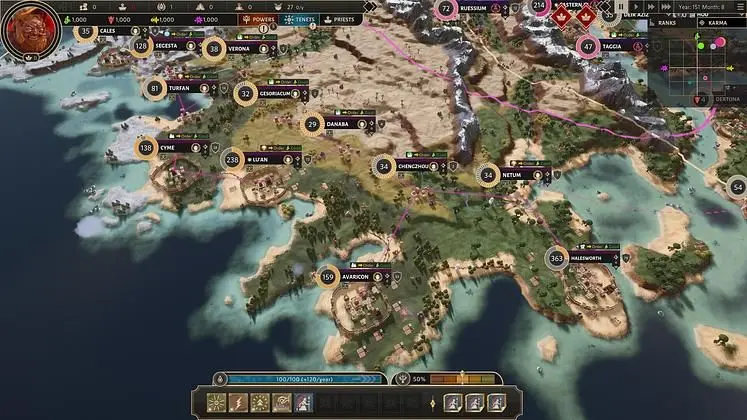 The Maker of Per Aspera Returns With Demiurgos, A Strategic God Game in Which Deities Play A Cosmic Tabletop Game