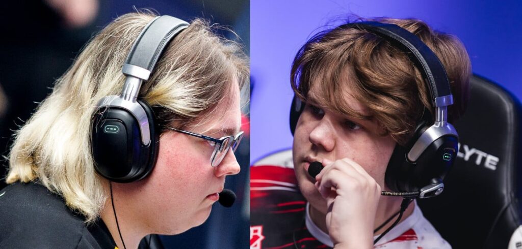 Team Spirit bench Magixx, sign zweih