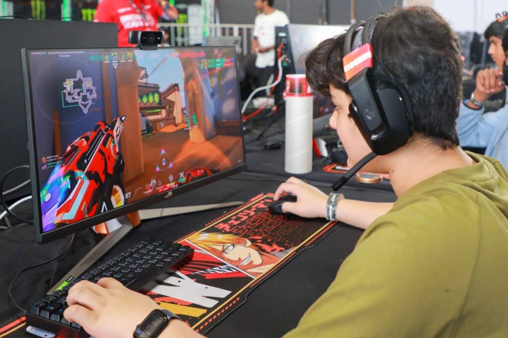 Gamers at DreamHack India