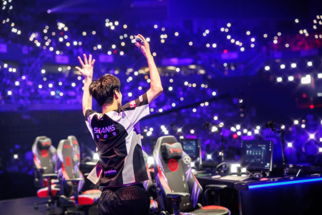 Shanks of Anyone's Legend competes at MSI 2025