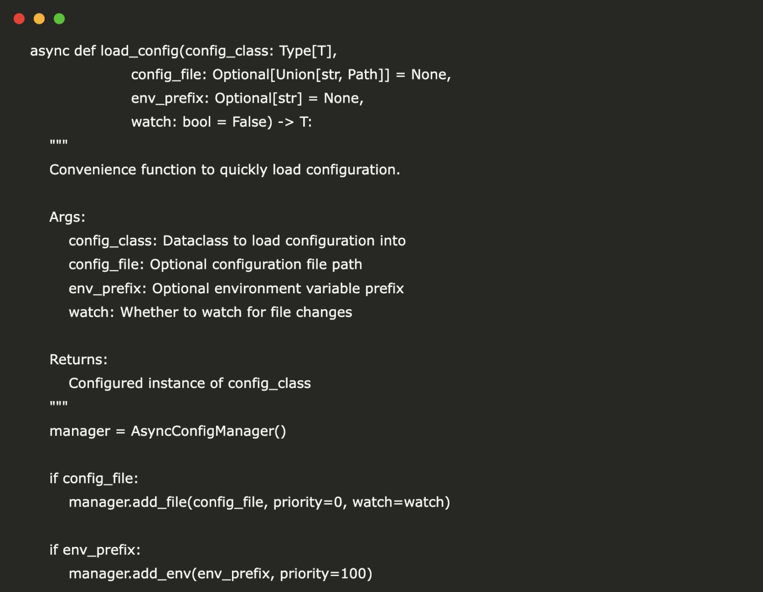Building a Modern Async Configuration Management System with Type Safety and Hot Reloading