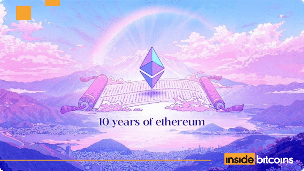 Ethereum Devs Drop An NFT To Mark ETH’s 10-year Anniversary
