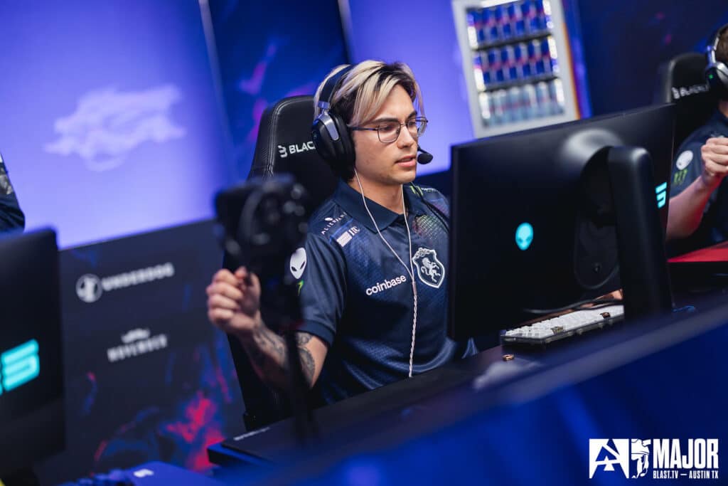Image of Team Liquid CS2 player Twistzz competing at BLAST Austin Major