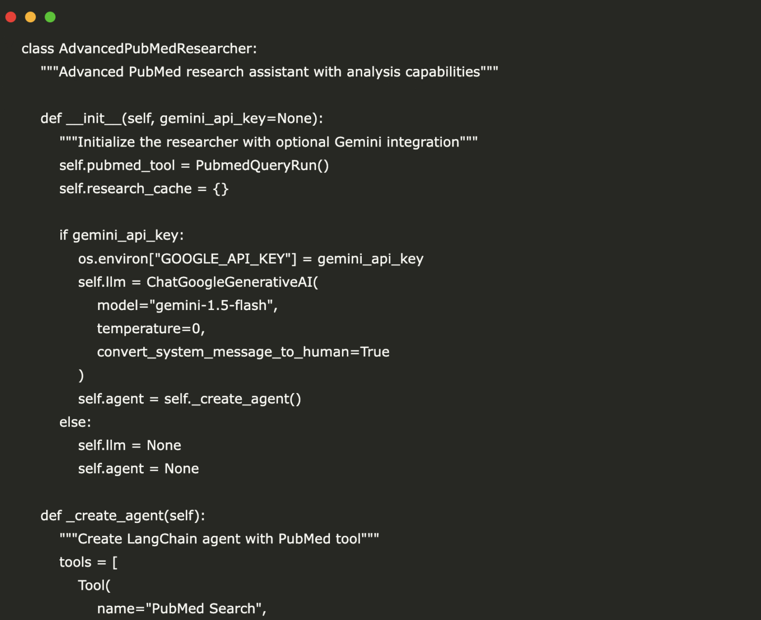 A Code Implementation to Efficiently Leverage LangChain to Automate PubMed Literature Searches, Parsing, and Trend Visualization