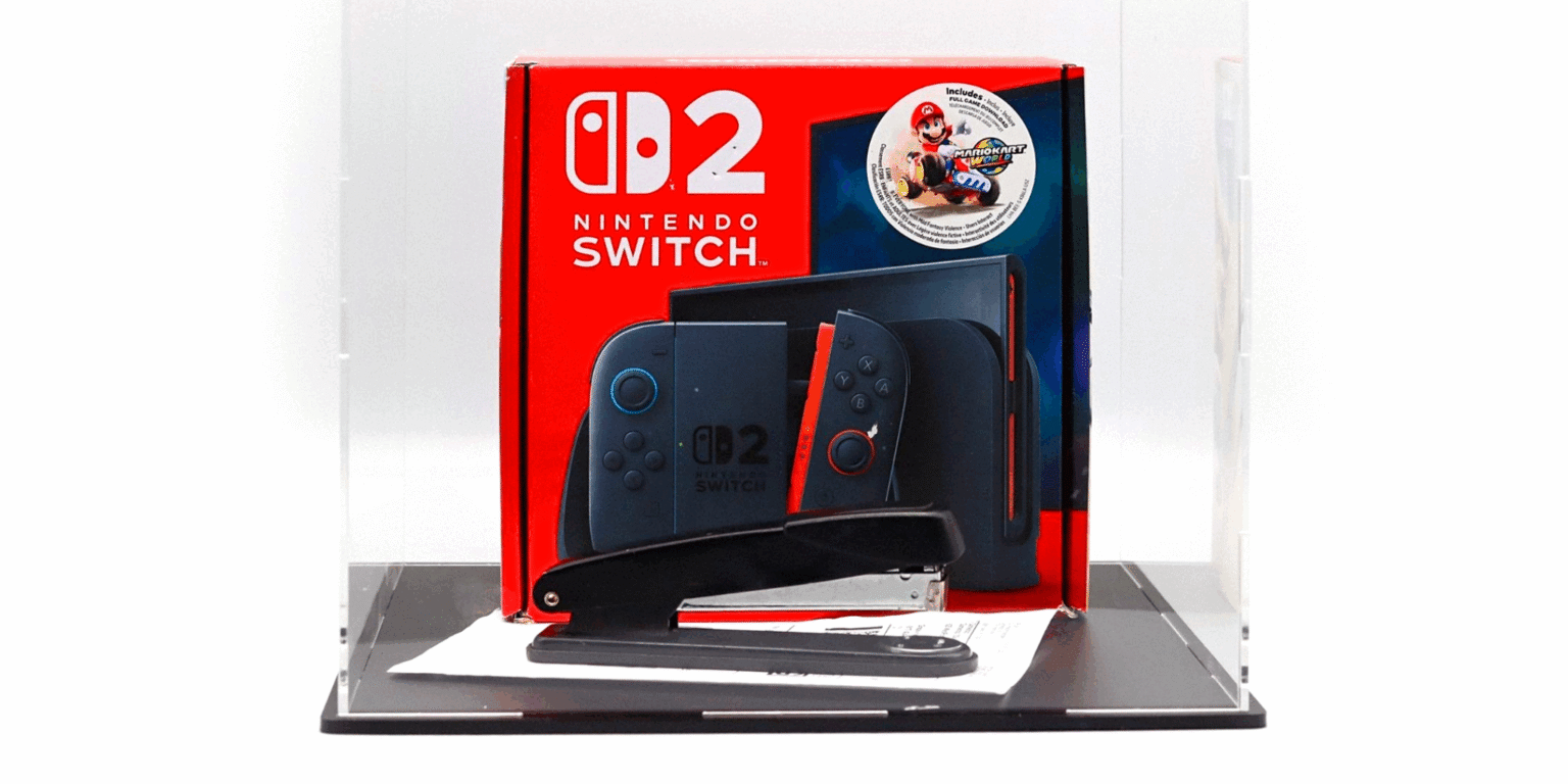 A GameStop employee ruined dozens of Switch 2 consoles with a stapler – now the company is auctioning off the tool for a good cause. It’s already at $217,600.