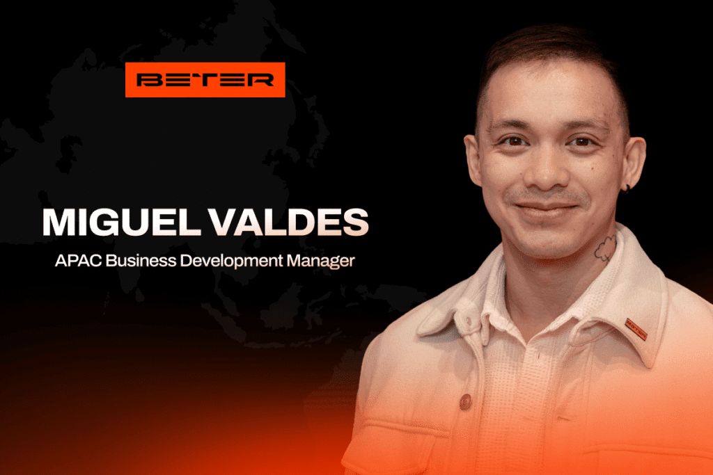 BETER bolsters Asia-Pacific push with Miguel Valdes appointment