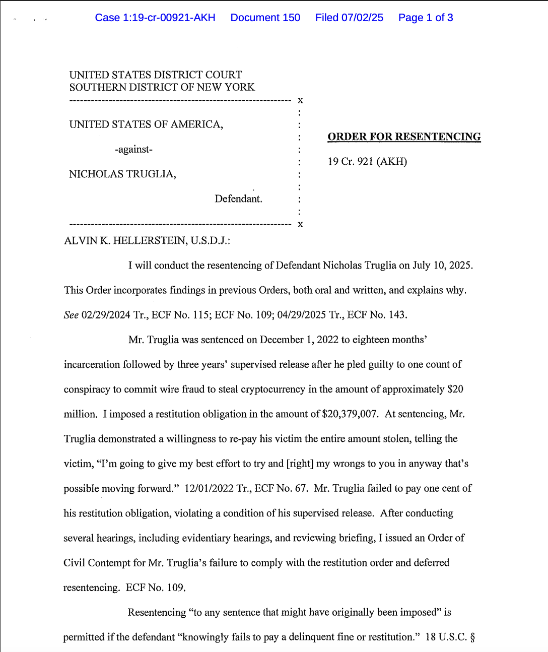 Cybercrime, Court, Scams