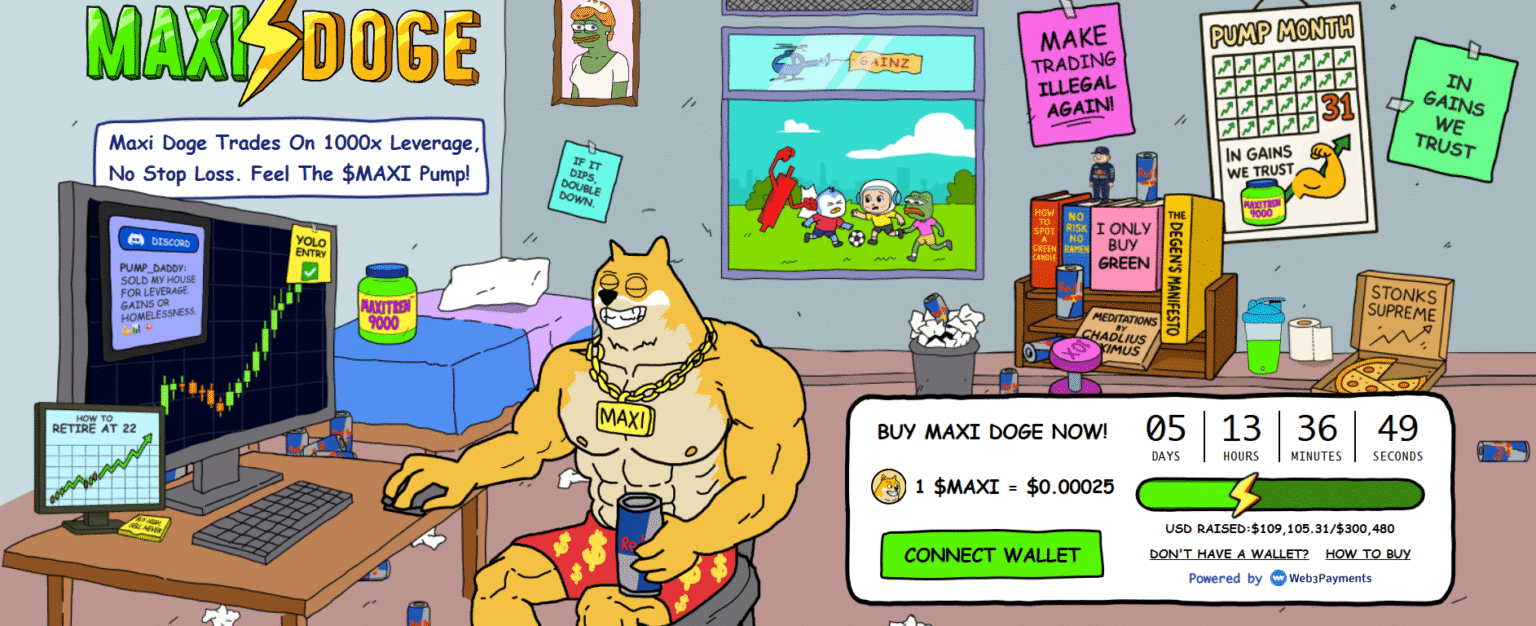 How to Buy Maxi Doge – $MAXI Presale Review 2025