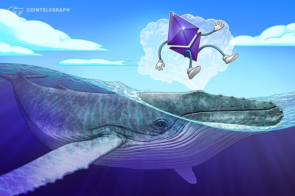 ETH Whales Stack 14% More Coins Since April Low: Santiment