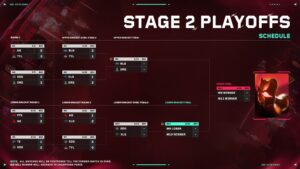VCT China Stage 2 Playoff Standings