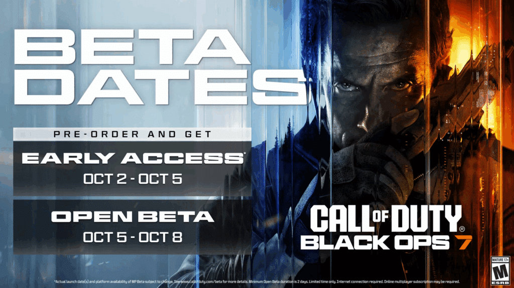 Call of Duty Black Ops 7 Early Access Open Beta