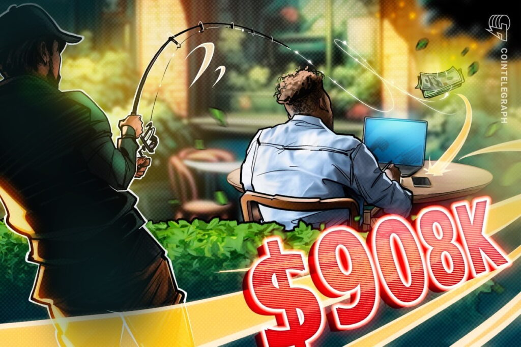 Crypto Victim Loses $908,551 In Delayed Phishing Attack