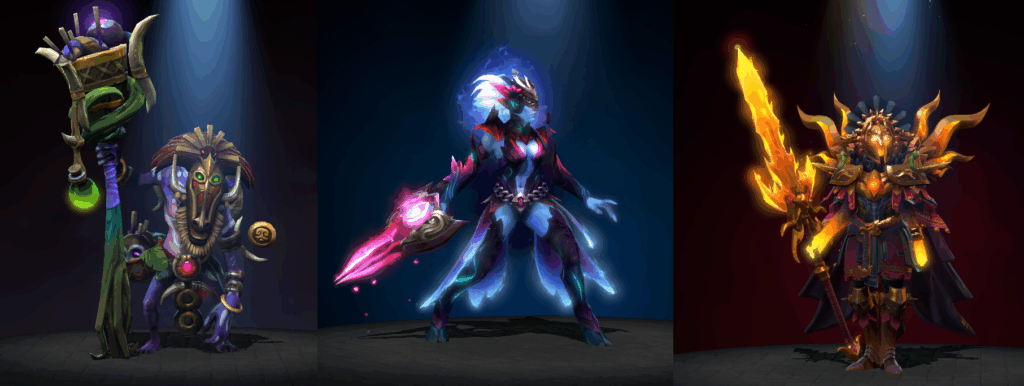 Quartero's Curios Dota 2 event sets