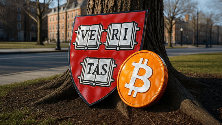 From Gold to Bitcoin: Harvard’s Endowment Makes Bold Crypto Play