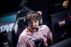 Michal Konkol Vatira on stage at RLCS Raleigh Major