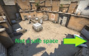 Dust 2 B Site Change reflected on screenshot