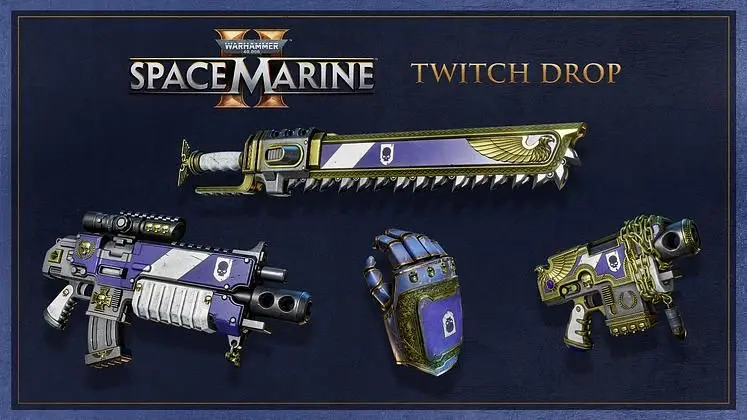 Space Marine 2 Twitch Drops September 2025 - Rewards and Skins