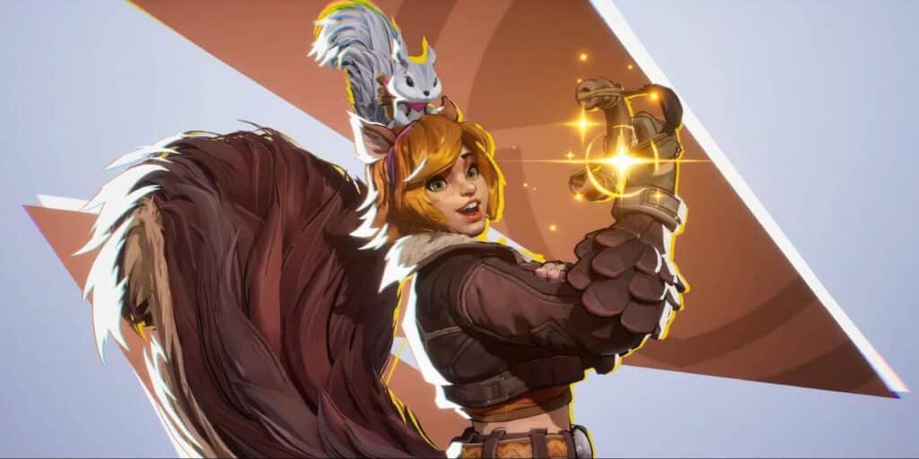 Squirrel Girl with her squirrel companion ready for battle