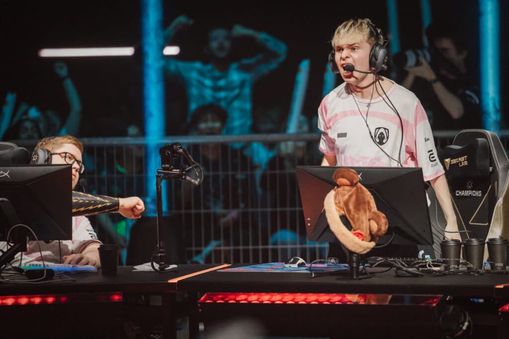 Team Heretics Benjifishy at VALORANT Champions 2025