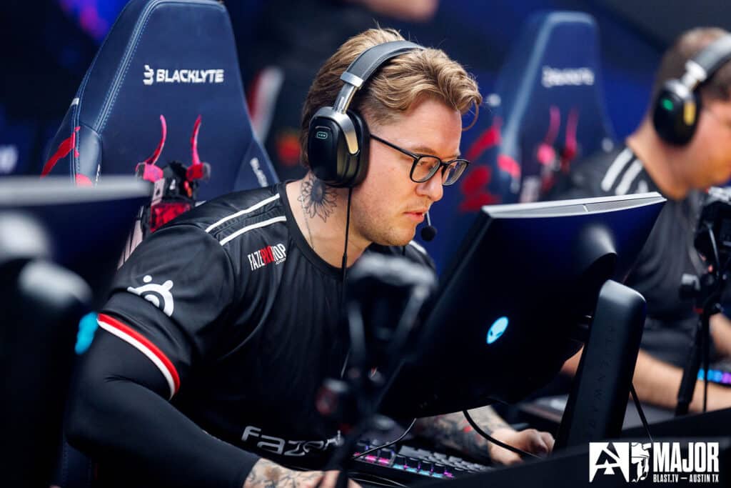 Image of Counter-Strike player Rain competing at BLAST Austin Major