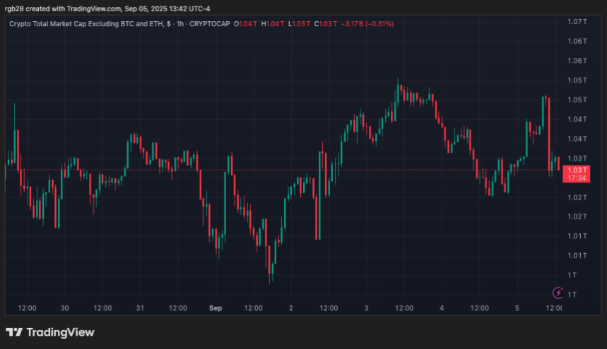 Altcoin, TOTAL3, crypto market capitalization