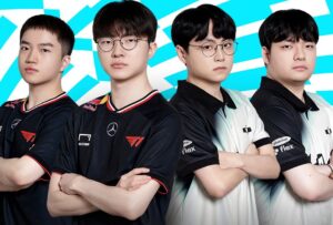 T1 and DK KIA squad graphic