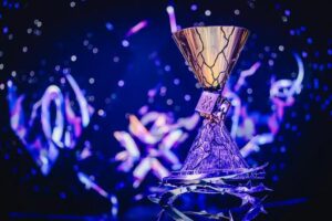 The VALORANT Champs trophy