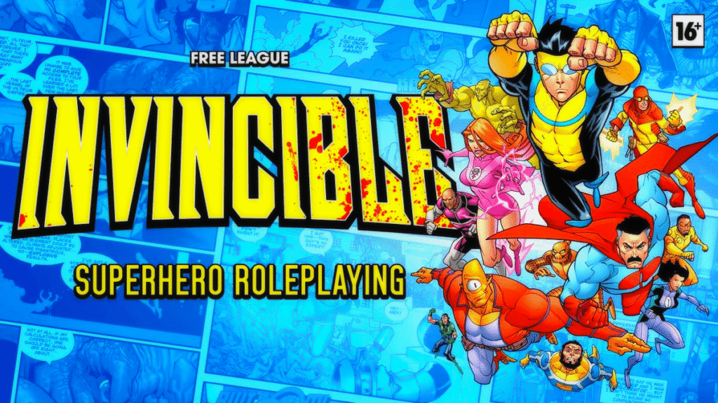 Invincible was celebrated as a series, and now the superhero is about to conquer pen-and-paper role-playing games.