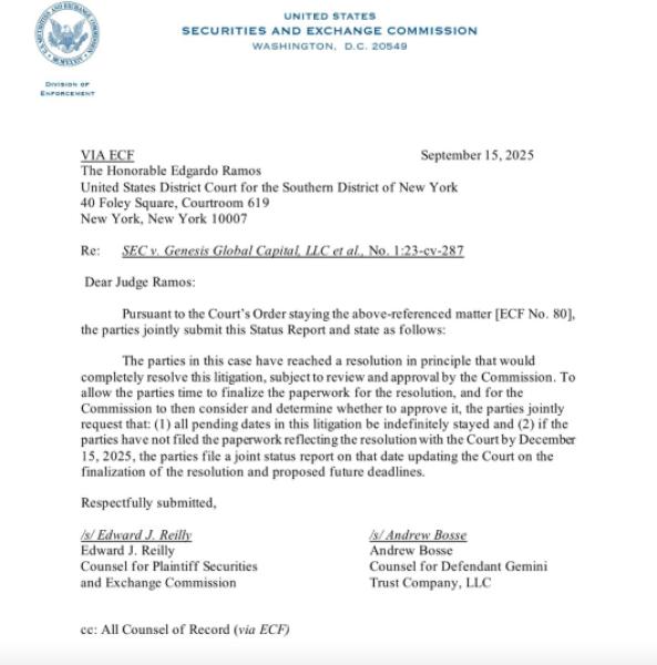 The US District Court for the Southern District of New York (SDNY) filing.