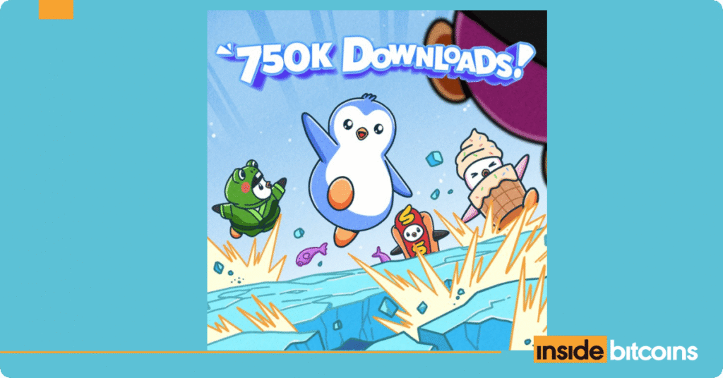 Pudgy Party NFT Game Surpasses +750K Downloads