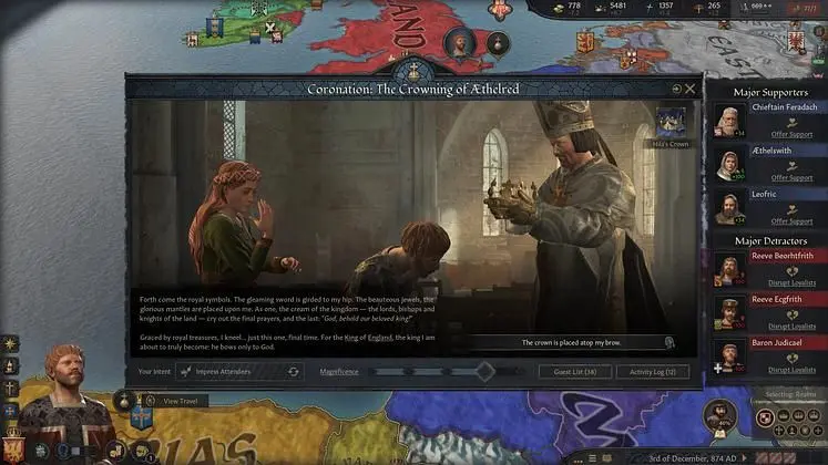 Rule with Majesty in Crusader Kings 3's Coronations Event Pack
