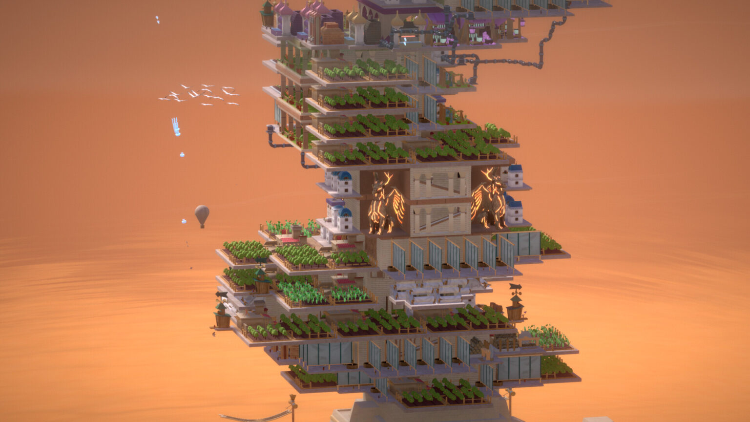 Skyward city builder Stario: Haven Tower arrives on