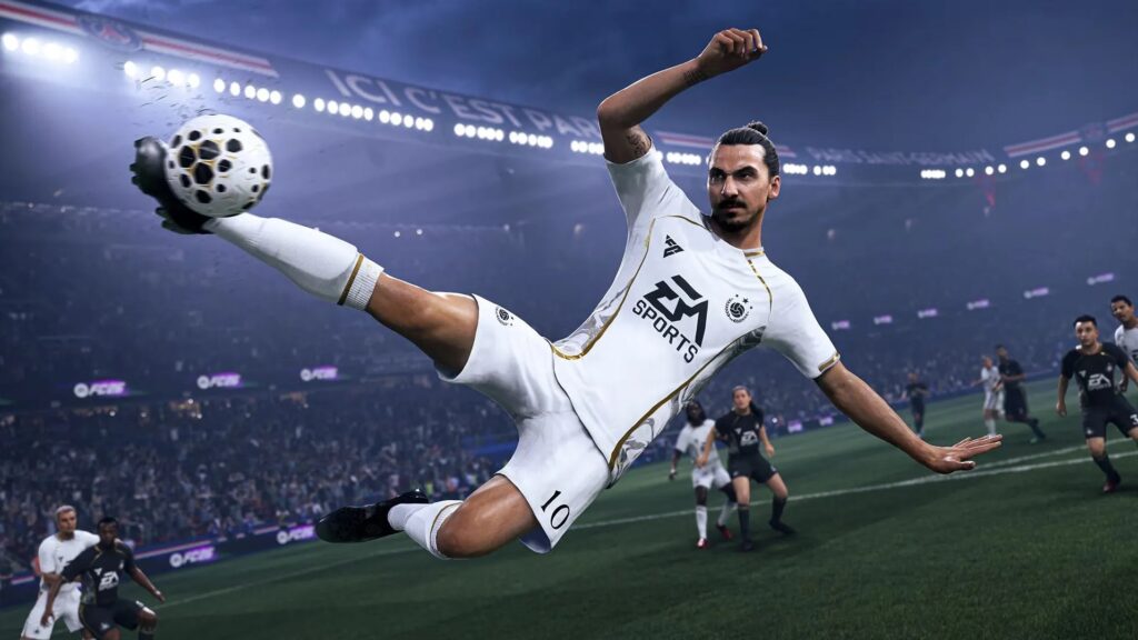 Zlatan Ibrahimovic scissor kick in EA SPORTS FC 26